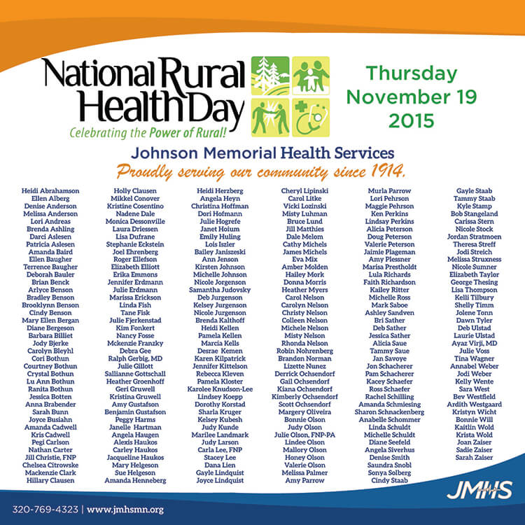 Rural Health Day