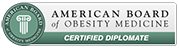 American Board of Obesity Medicine badge