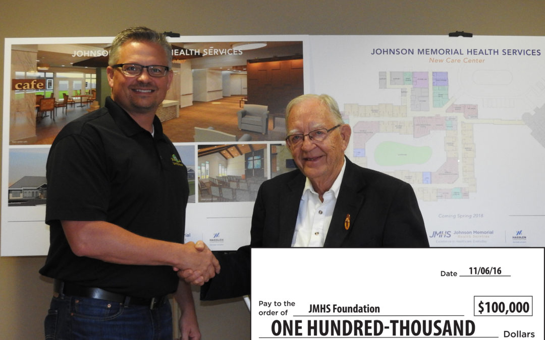 Dr. Maus makes large donation to JMHS Foundation